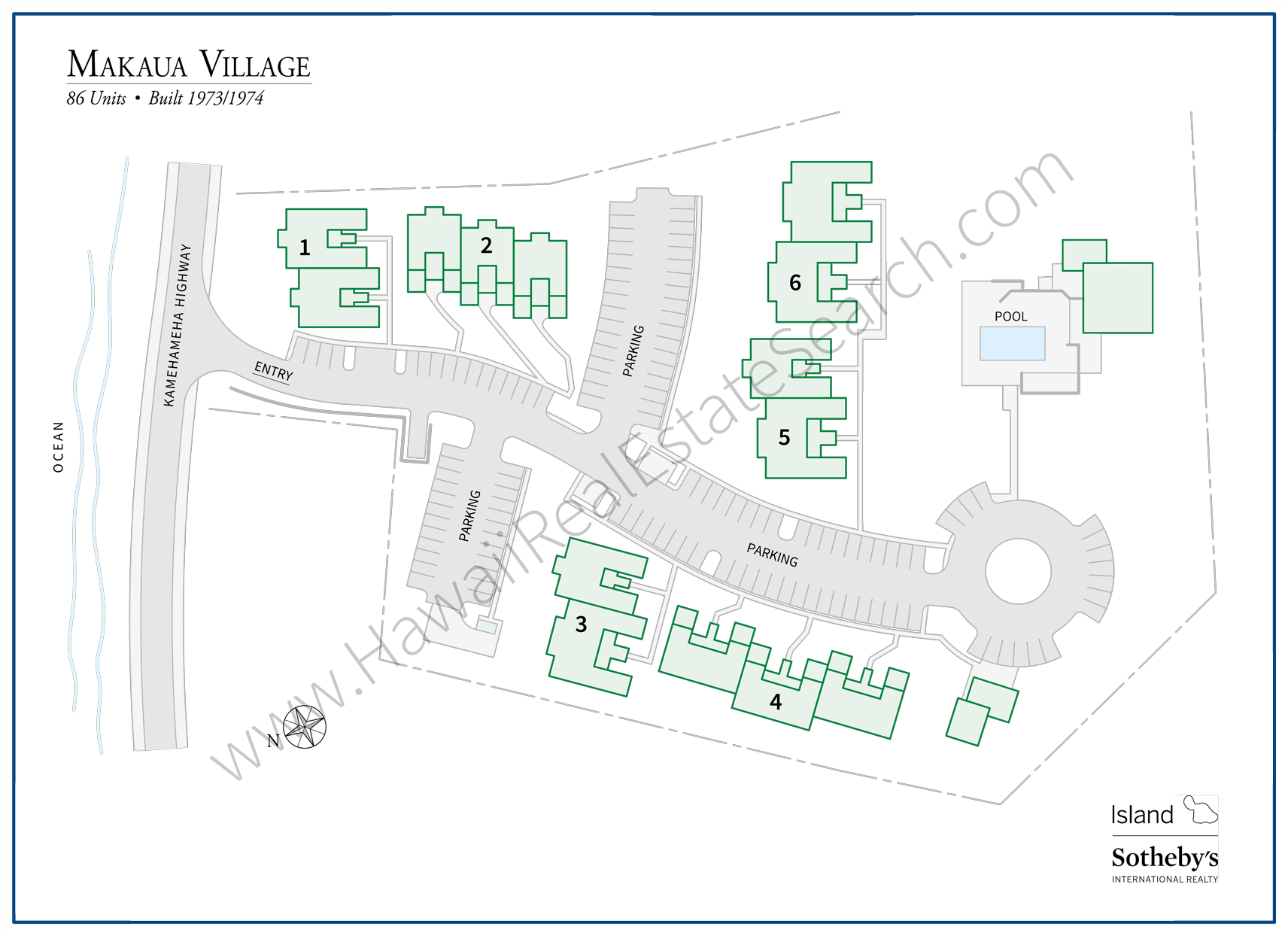 Makaua Village Map
